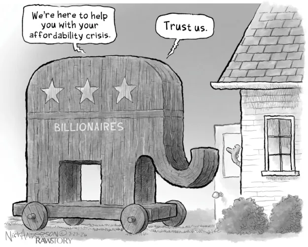 Cartoon commentary